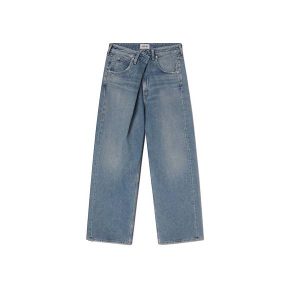 Agolde Vana Fold Wide Leg Jeans - Picture 7 of 11